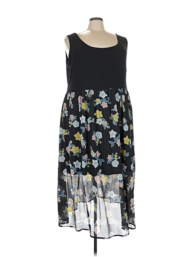 Pre-owned Torrid Casual Dress In Black