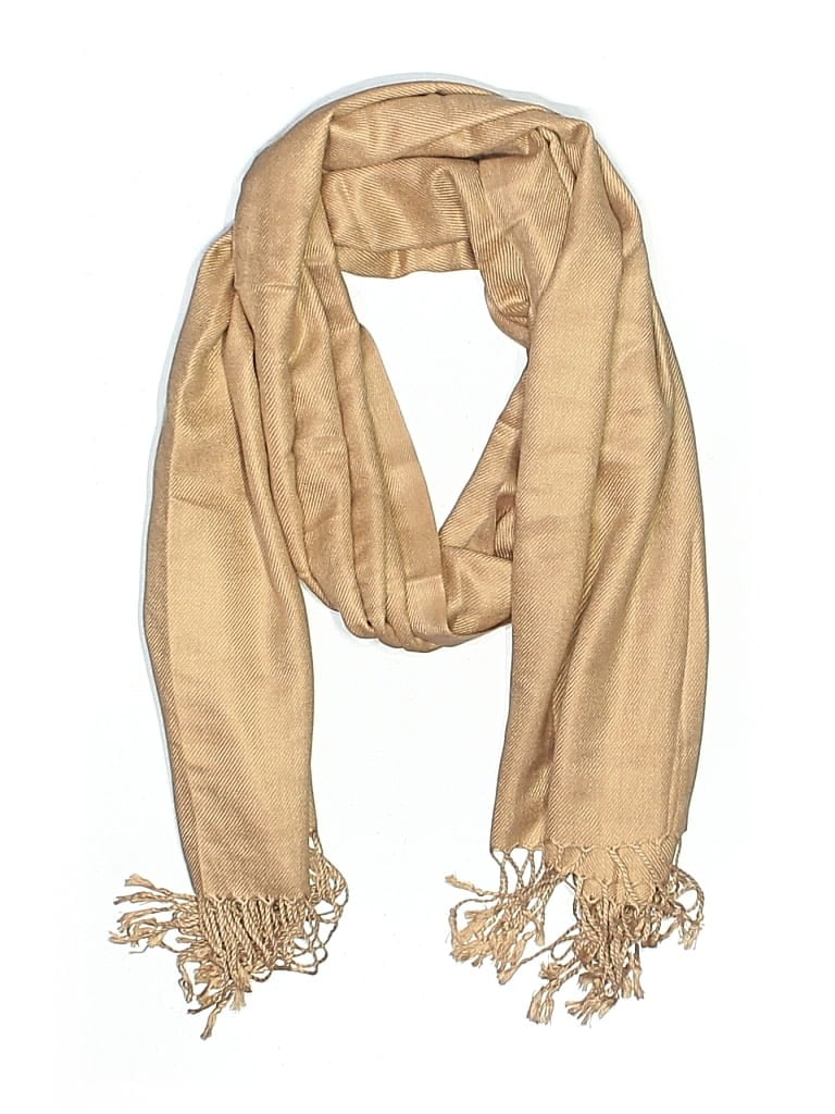 Pre-owned Unbranded Scarf In Brown