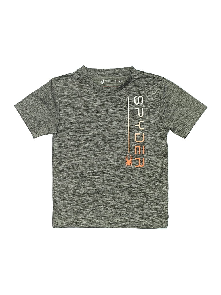 Pre-owned Spyder Kids' Active T-shirt In Gray