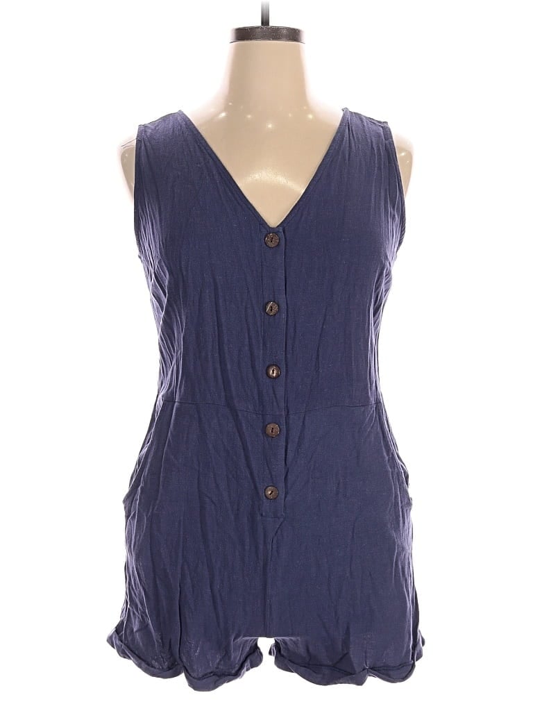 Pre-owned Unbranded Romper In Blue