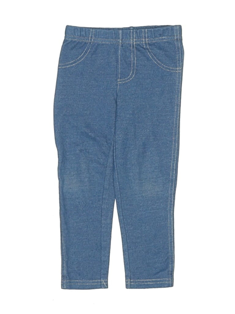 CARTER'S Pre-owned Kids' Jeggings In Blue