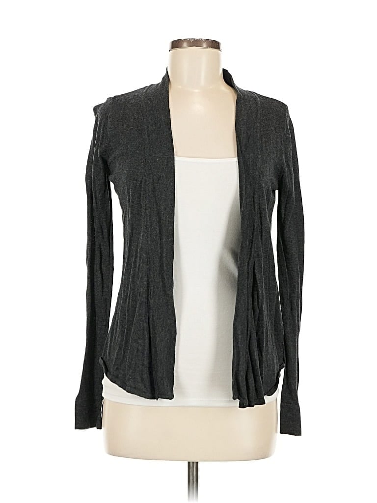 Pre-owned Ambiance Cardigan Sweater In Gray