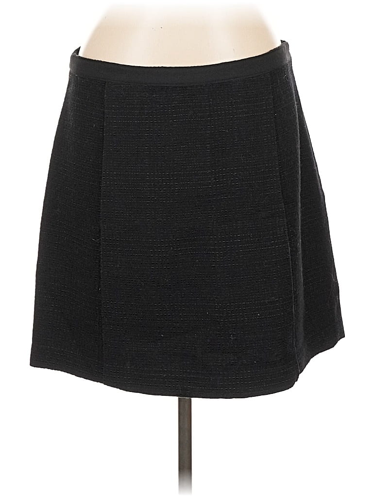 Pre-owned Vince Wool Skirt In Black