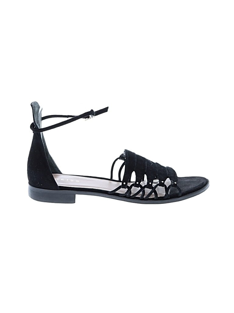 Pre-owned Reiss Sandals In Black