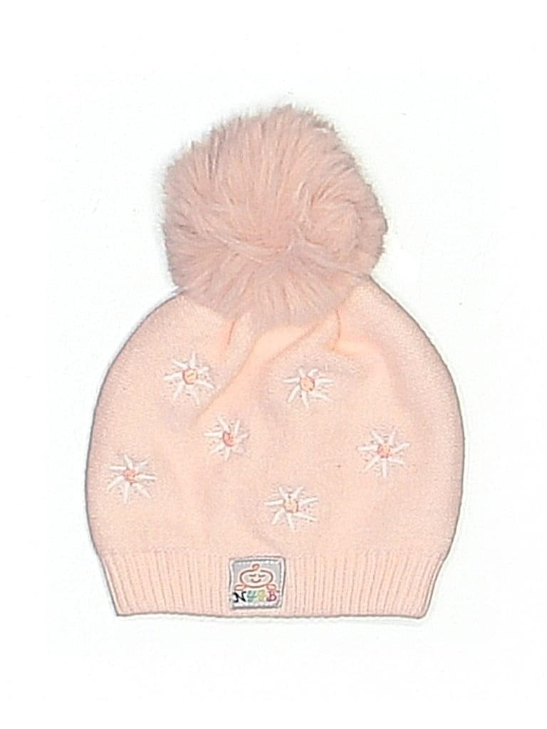 Pre-owned Assorted Brands Babies' Beanie Hat In Pink