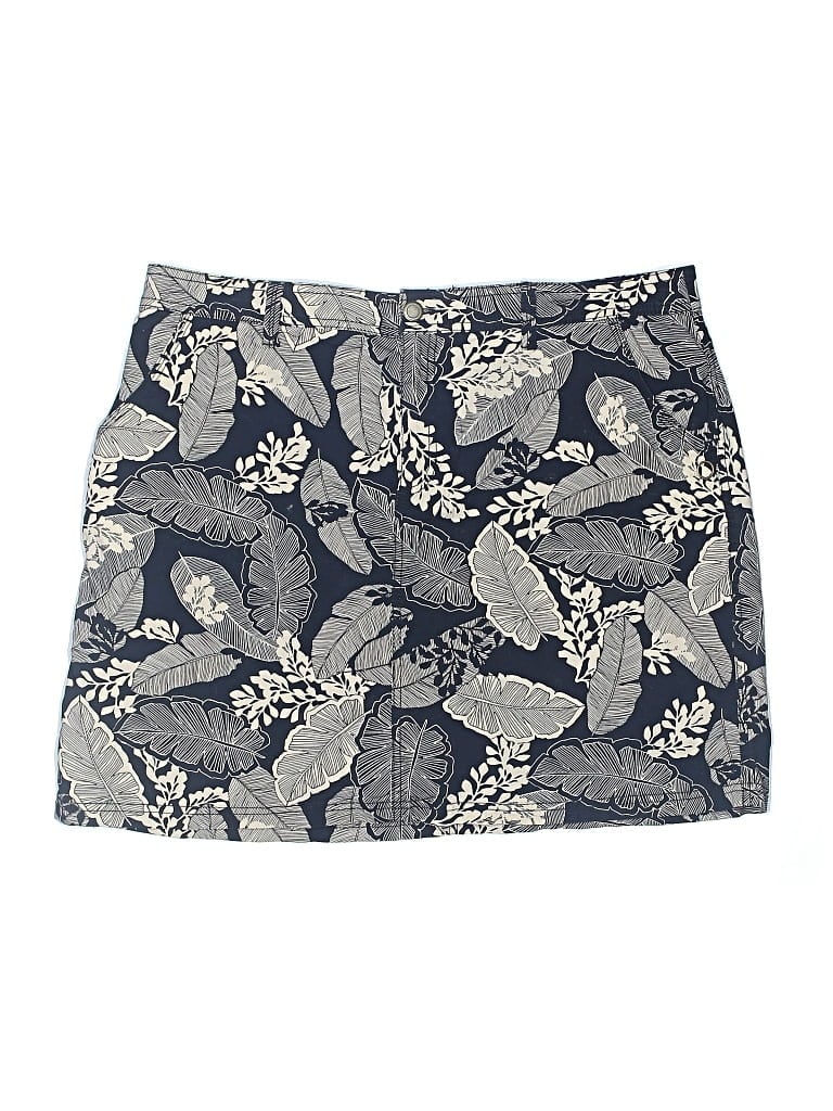 Pre-owned Croft & Barrow Skort In Gray