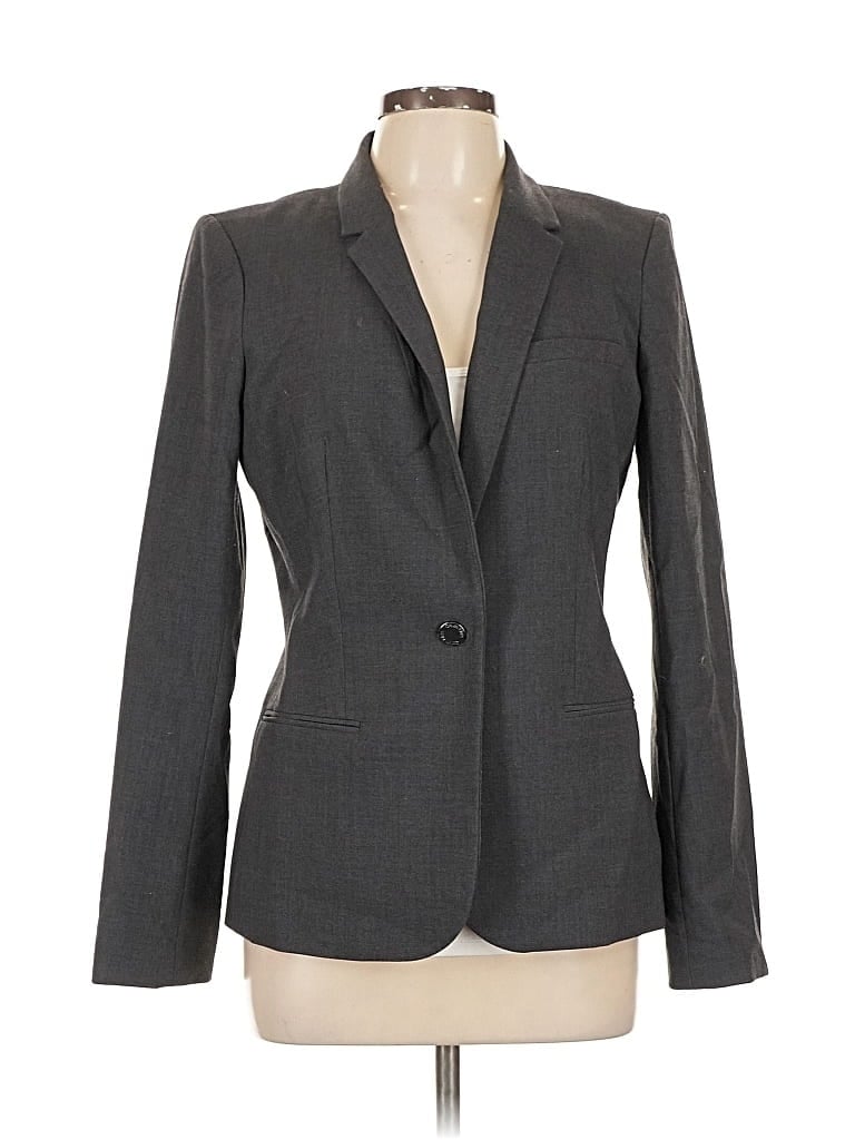 Pre-owned Calvin Klein Blazer Jacket In Gray