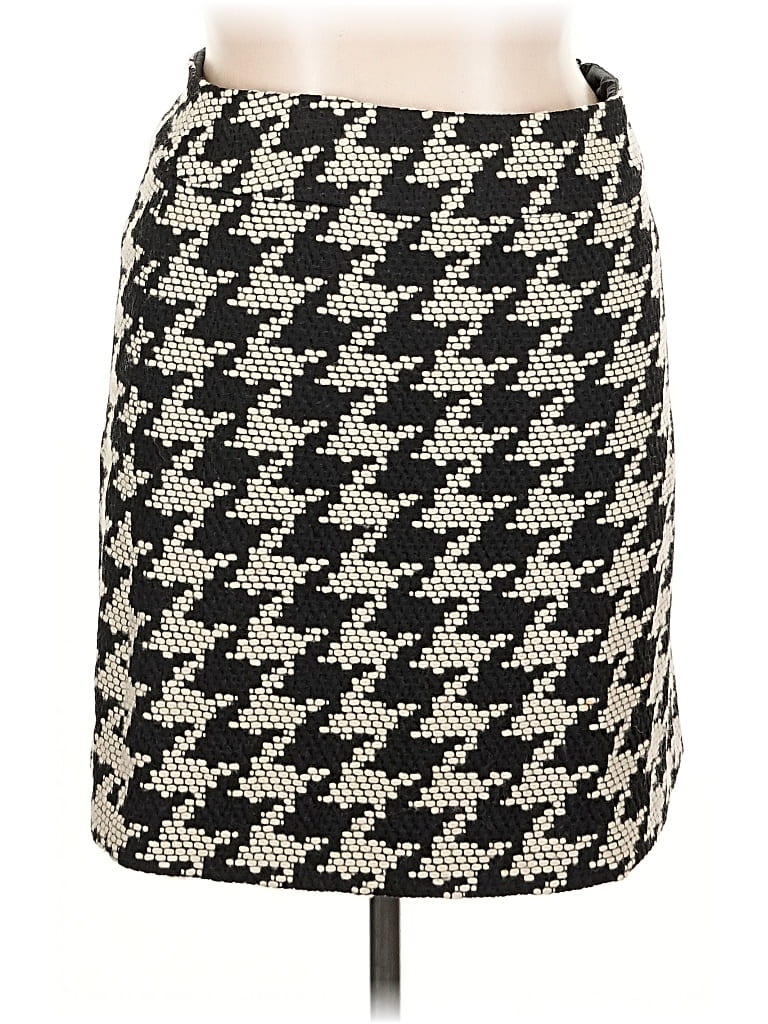 Pre-owned Talbots Wool Skirt In Black