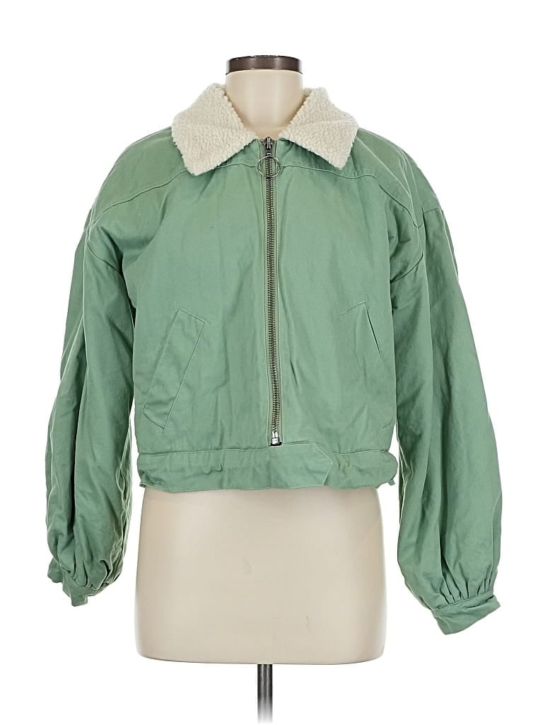 Pre-owned Asos Design Jacket In Green