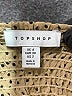 Topshop 100% Polyester Polka Dots Tan Jumpsuit Size 2 - photo 4