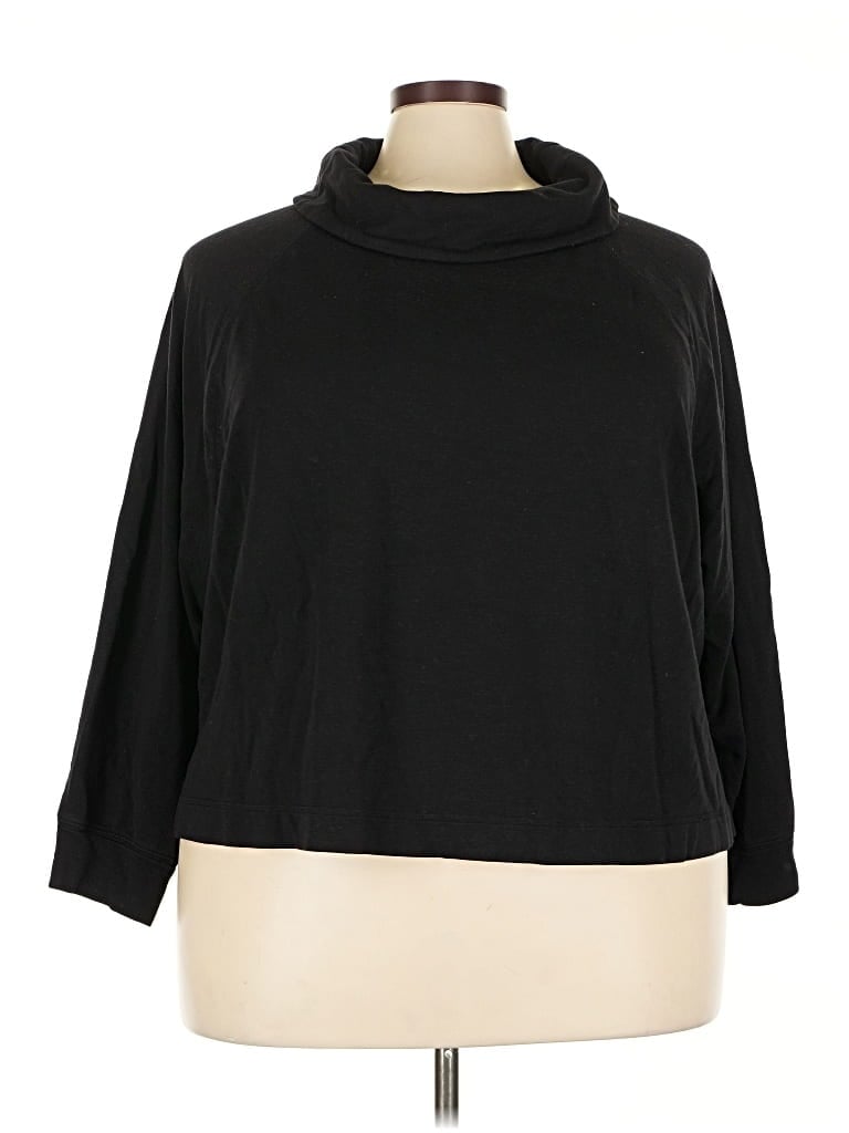 Pre-owned Old Navy Turtleneck Sweater In Black