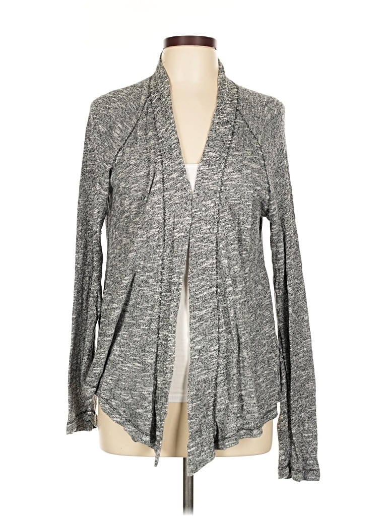 Pre-owned Sonoma Life + Style Cardigan Sweater In Gray