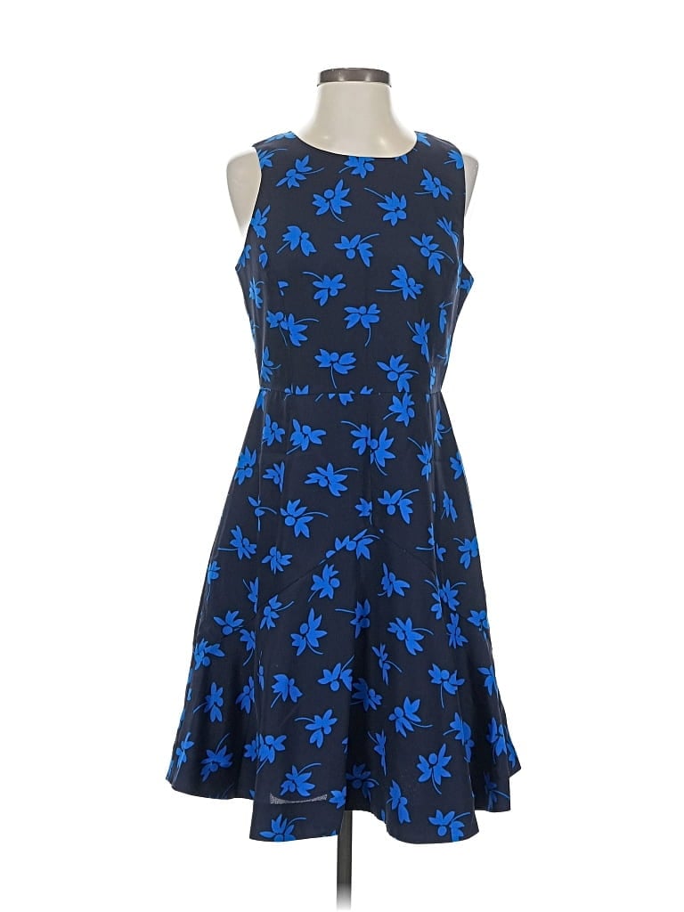 Pre-owned J.crew Factory Store Cocktail Dress In Blue