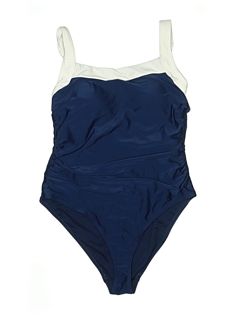 Pre-owned Shade & Shore One Piece Swimsuit In Blue