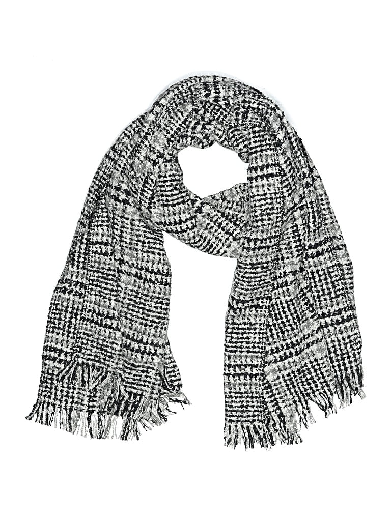 Pre-owned Assorted Brands Scarf In Black