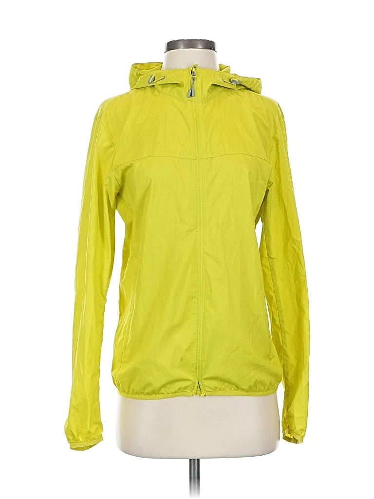 Pre-owned Uniqlo Raincoat In Yellow