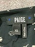 Paige 100% Rayon Stars Black Long Sleeve Blouse Size XS - photo 7