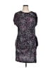 Originality Animal Print Black Cocktail Dress Size XL - photo 1