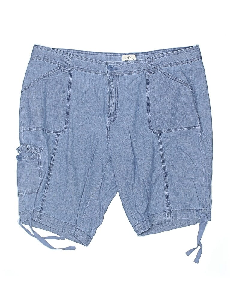 Click to view more detailed imagery on our partner's website Pre-owned St. John's Bay Cargo Shorts In Blue
