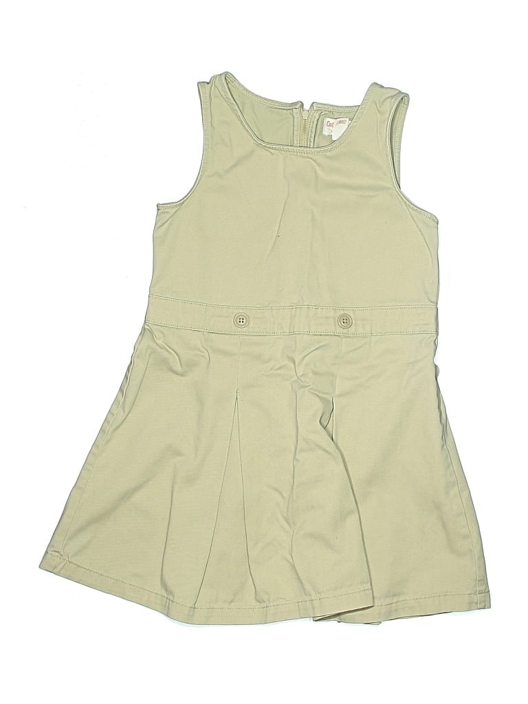 Pre-owned Cat & Jack Kids' Dress In Green