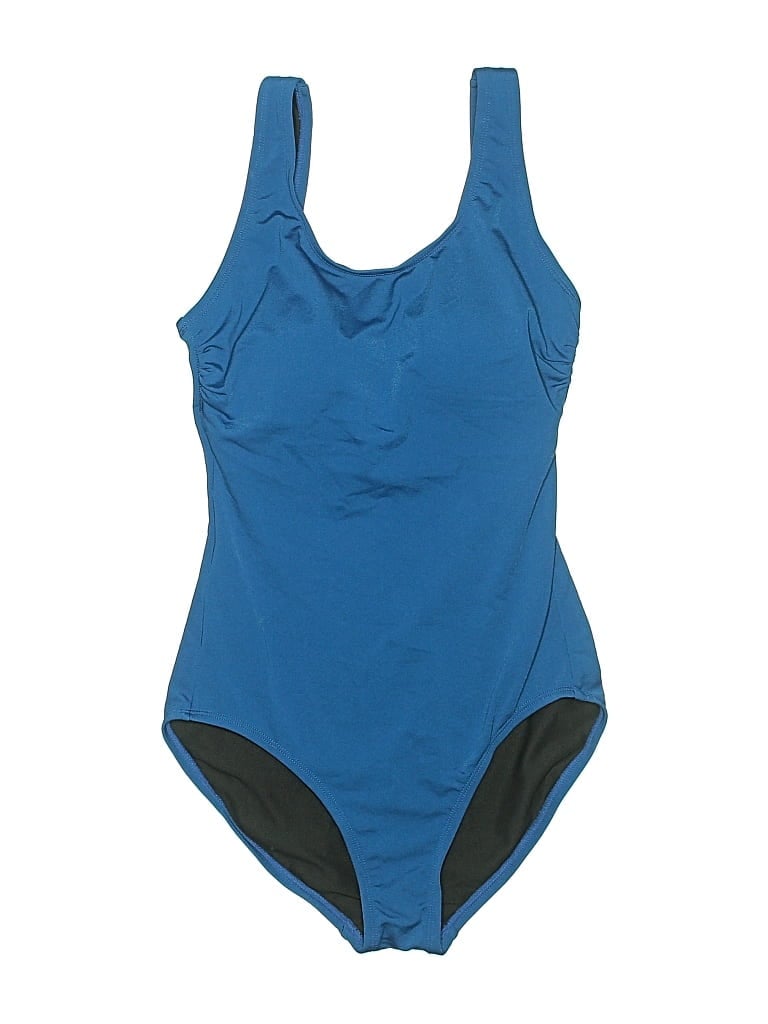 Pre-owned Dolfin One Piece Swimsuit In Blue