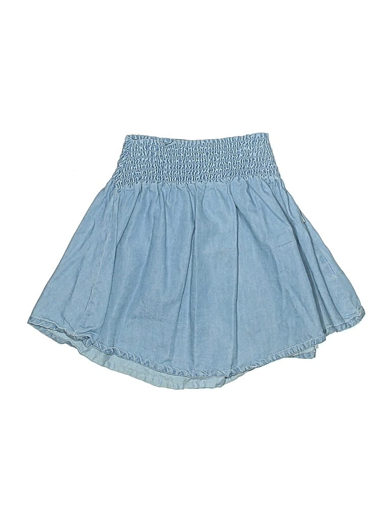 Click to view more detailed imagery on our partner's website Pre-owned Wheat Kids' Skirt In Blue