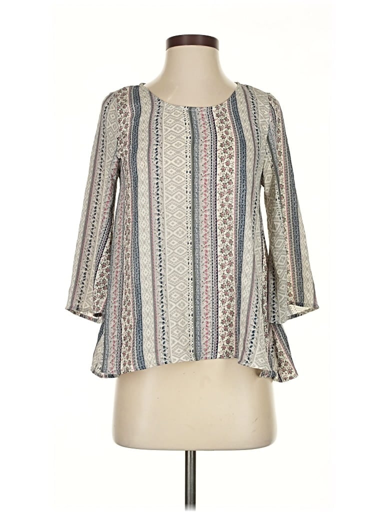 Alya 3/4 Sleeve Blouse In Multi