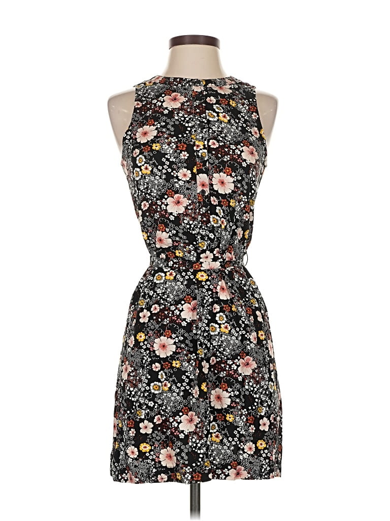 Pre-owned Ann Taylor Loft Outlet Cocktail Dress In Black