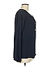 MICHAEL Michael Kors 100% Polyester Blue Long Sleeve Blouse Size 6 - photo 4