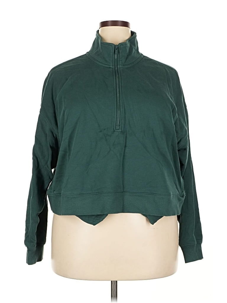 Click to view more detailed imagery on our partner's website Pre-owned Fabletics Pullover Sweater In Green