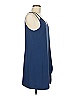 Cooper & Ella 100% Polyester Solid Blue Casual Dress Size M - photo 4