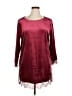 IMAN Burgundy 3/4 Sleeve T-Shirt Size XL - photo 1