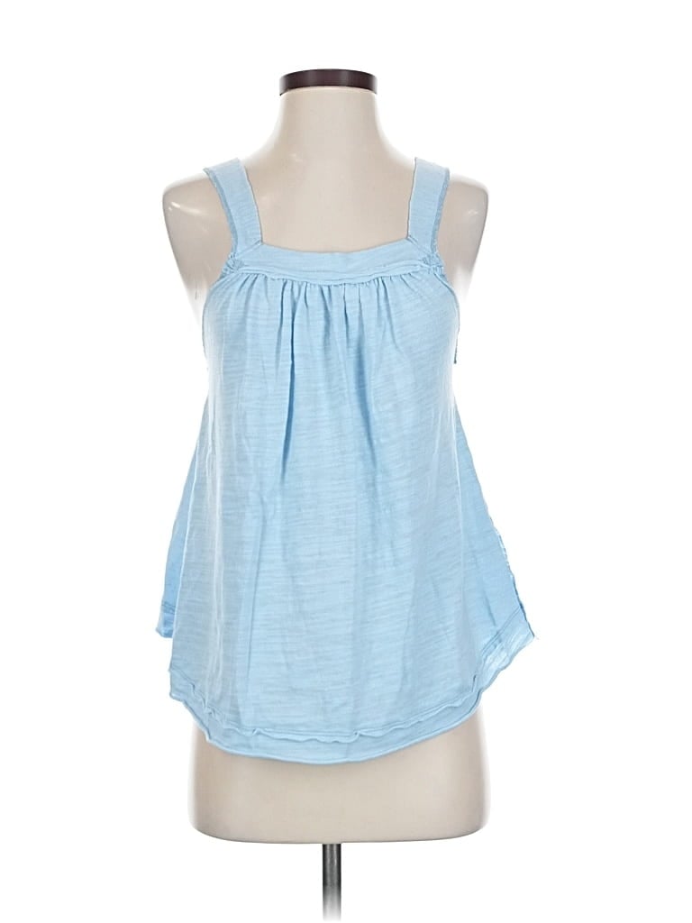 Pre-owned We The Free Sleeveless Blouse In Blue