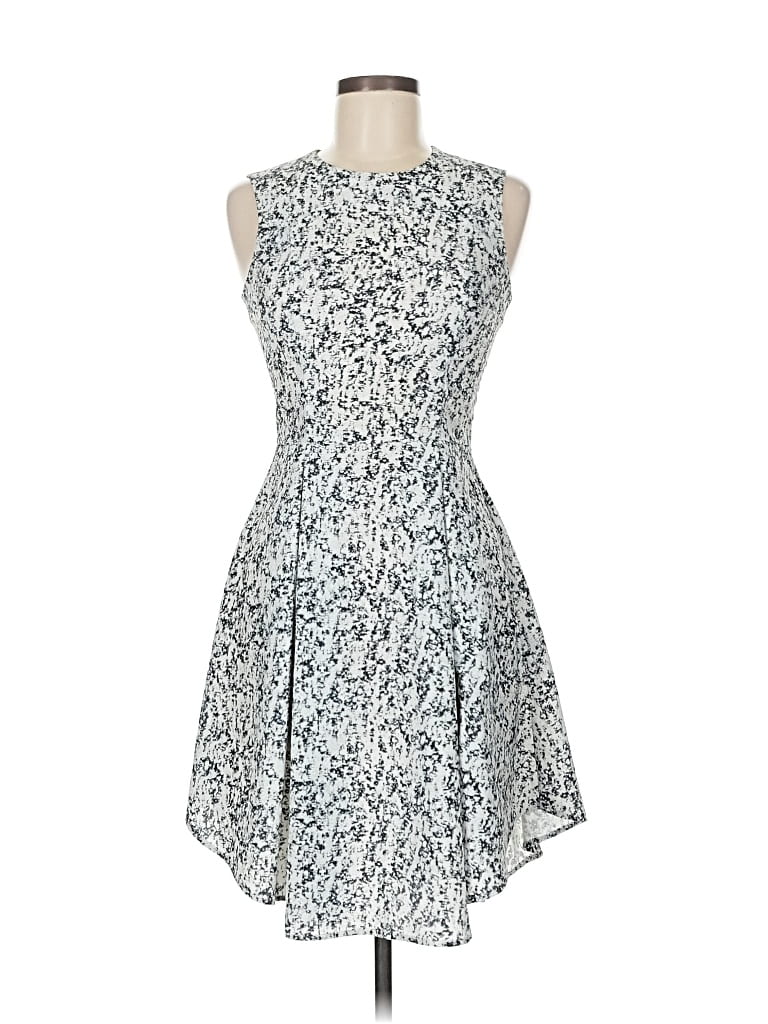 H&M Pre-owned Cocktail Dress In Gray