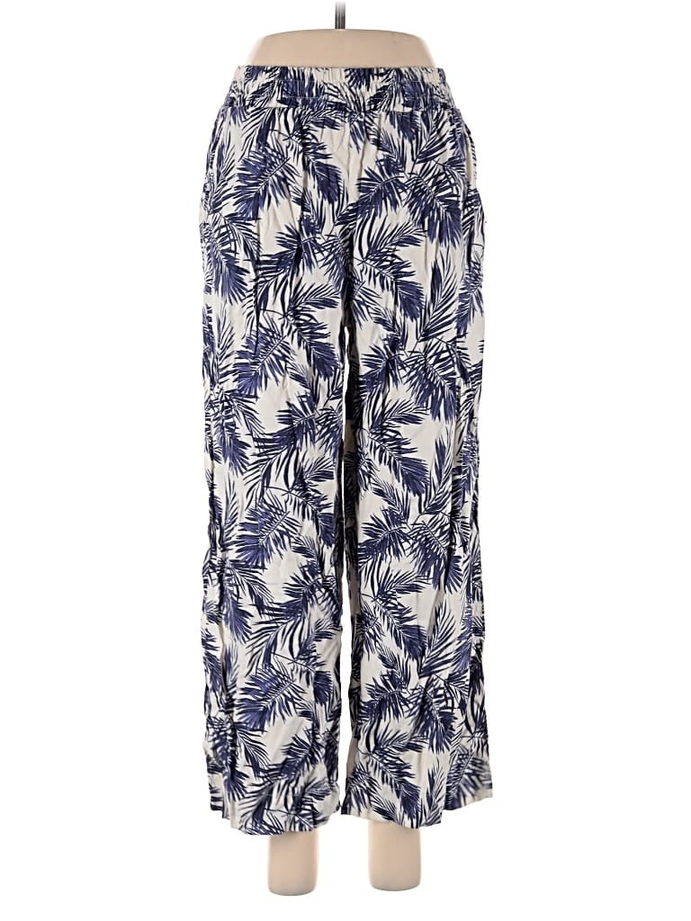 PANAMA JACK Pre-owned Linen Pants In Blue