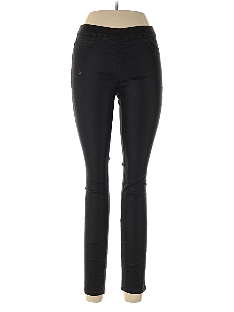 Pre-owned H&m Active Pants In Black