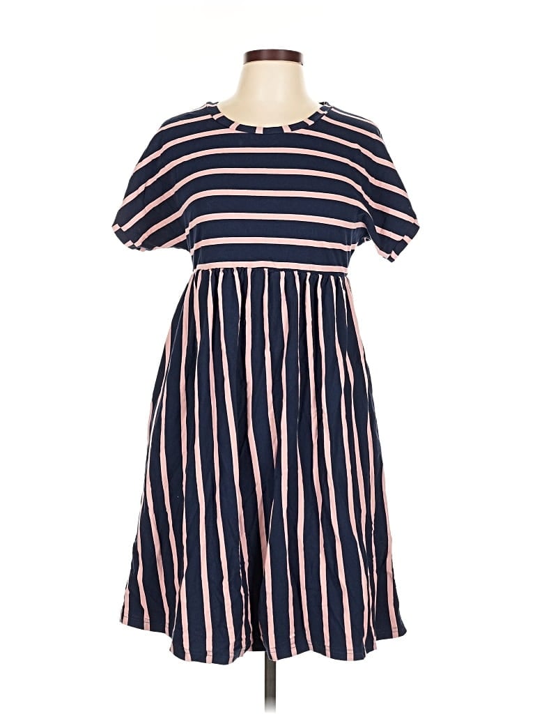 Pre-owned Suzanne Betro Casual Dress In Blue