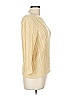 Lauren by Ralph Lauren 100% Linen Yellow Pullover Sweater Size L (petite) - photo 4