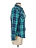 Rails Plaid Teal Long Sleeve Button-Down Shirt Size XS - photo 4