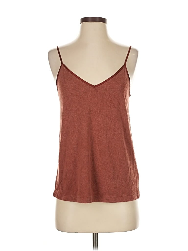 Pre-owned Express Tank Top Brown Halter Neckline Tops