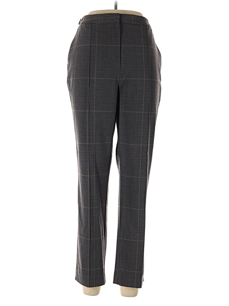 Pre-owned Adrienne Vittadini Dress Pants In Gray