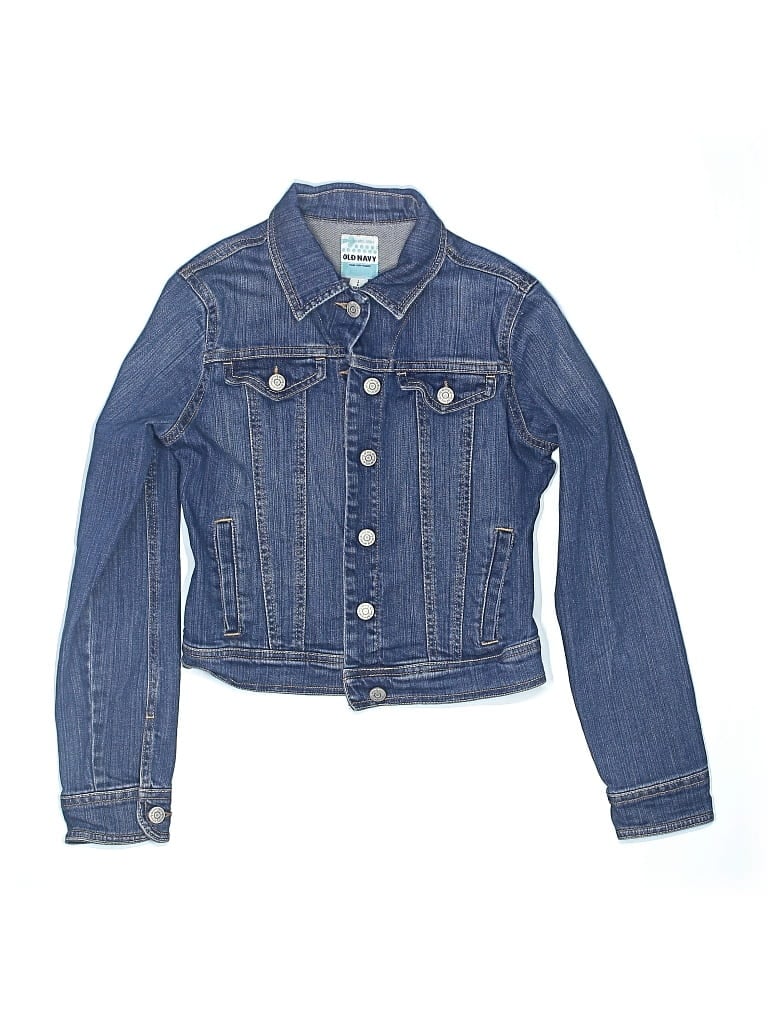 Pre-owned Old Navy Kids' Denim Jacket In Blue