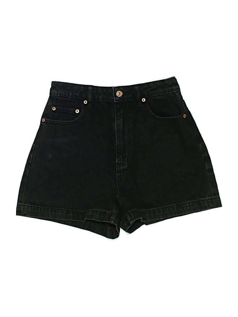 Pre-owned Lee Denim Shorts In Black