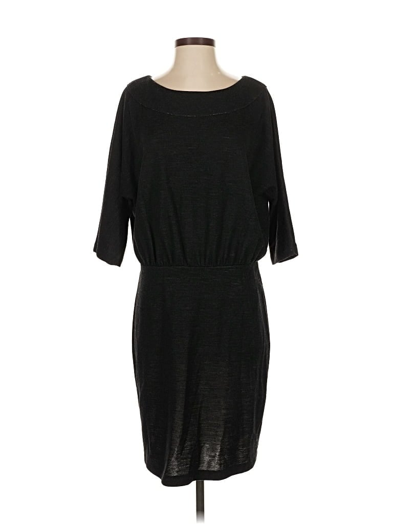 Pre-owned Worth Casual Dress In Black