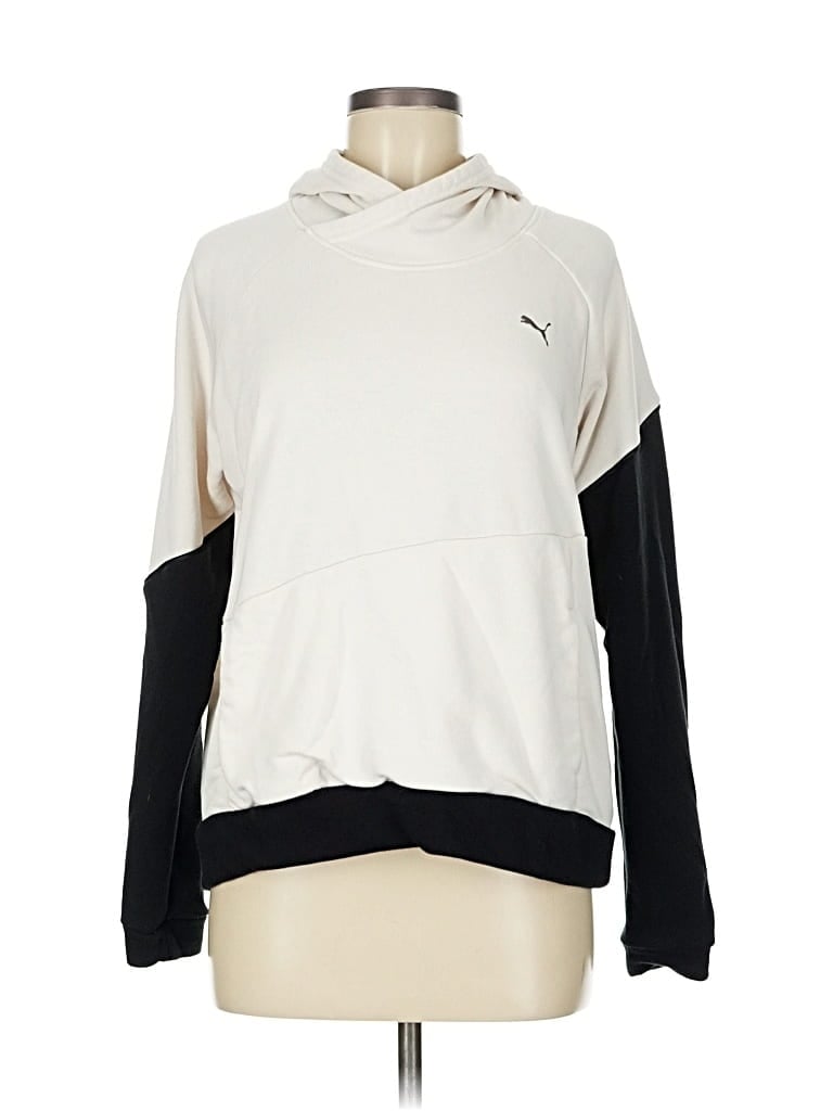 Pre-owned Puma Sweatshirt In White