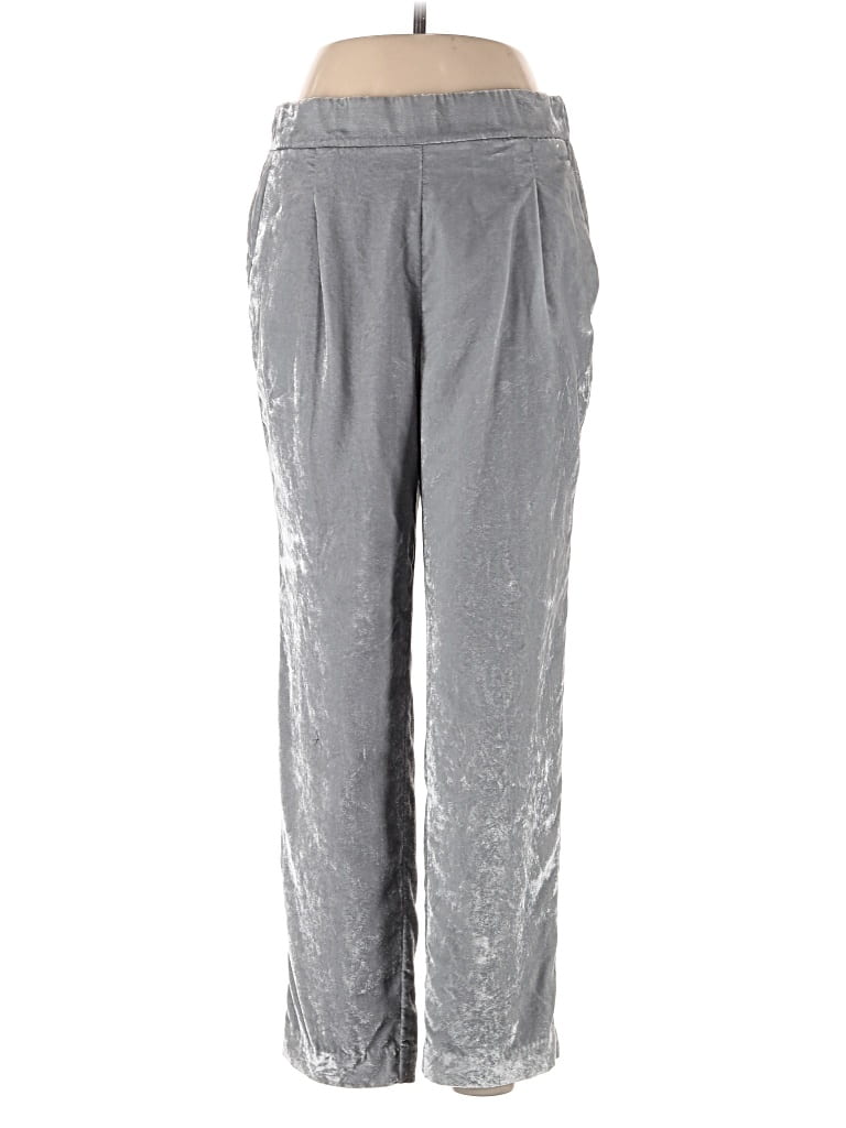 Pre-owned Ann Taylor Casual Pants In Silver