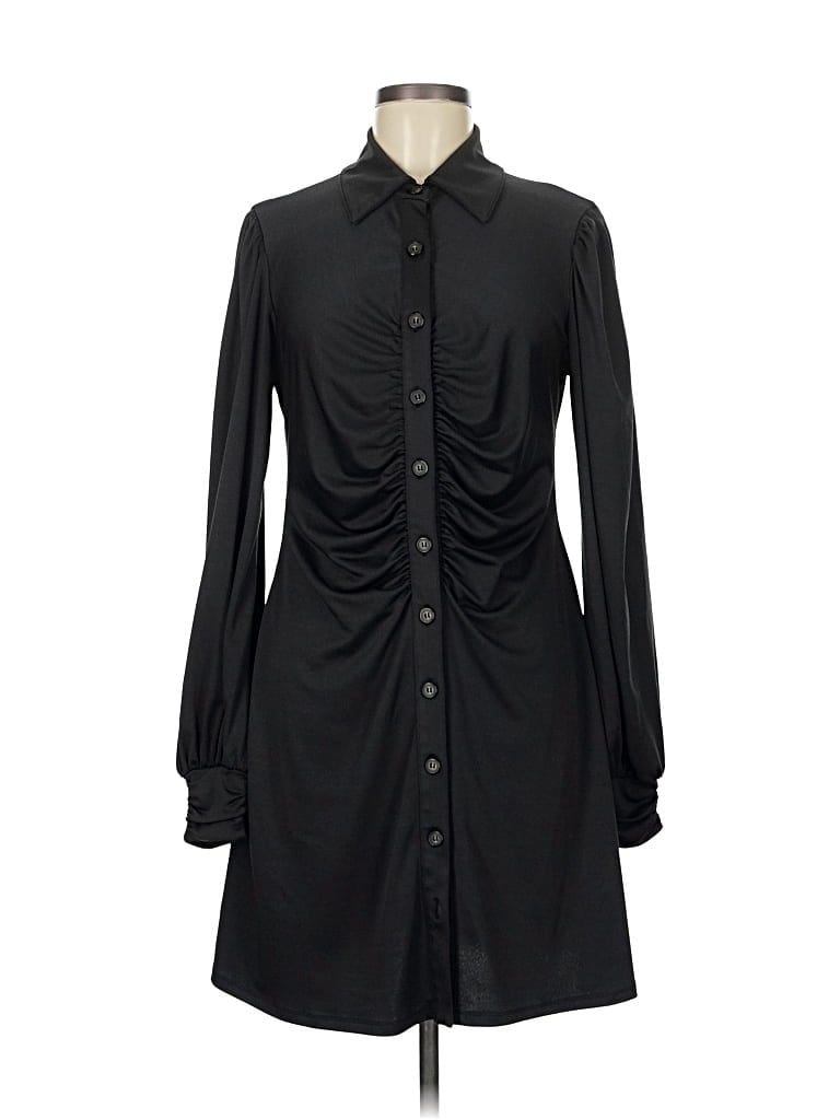 Pre-owned And Now This Casual Dress In Black