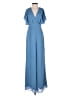 Lulus 100% Polyester Blue Jumpsuit Size XS - photo 1