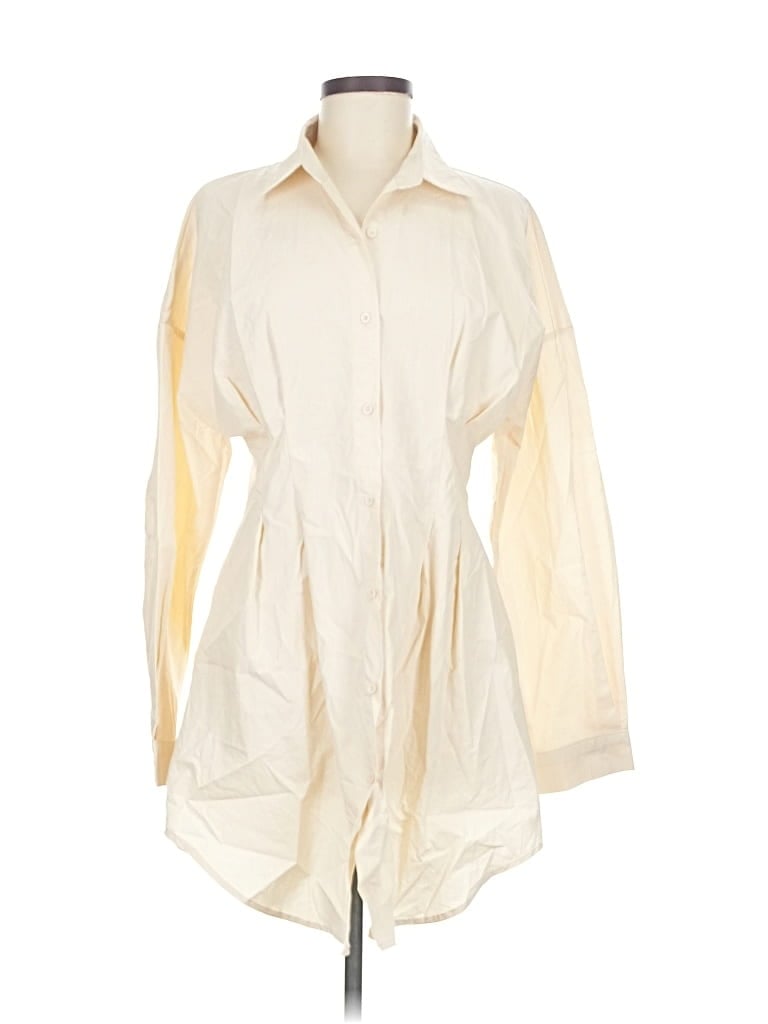 Pre-owned Shein Casual Dress In White