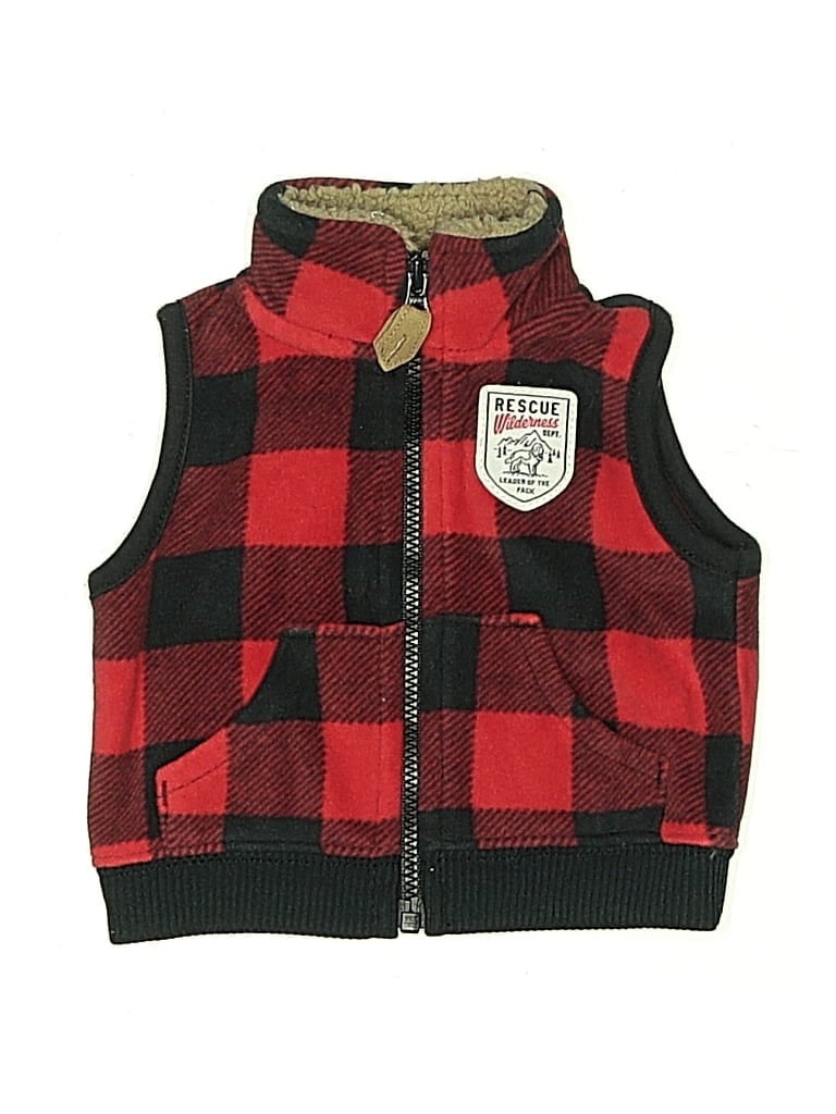 Pre-owned Carter's Babies' Vest In Red